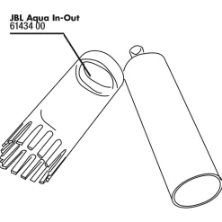 Jbl Aqua In-Out Reinigingskam Compleet - Aquarium Toebehoren - 1 stuk