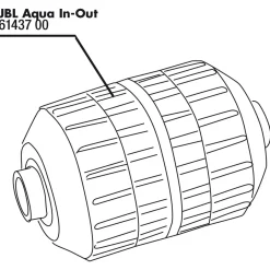 Jbl Aqua In-Out Slangkoppeling - Aquarium Toebehoren - 1 stuk