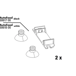 Jbl Autofood Zuignappen - Voederautomaat - Zwart 2 set