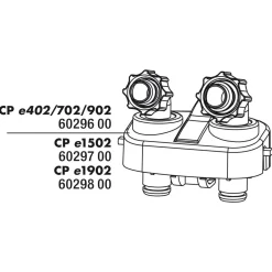 Jbl Cristalprofi E 4/7/902 Slangaansluiting C X02 - Filters - 1 stuk