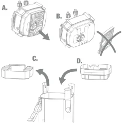 Jbl Cristalprofi E4/7/900/1.2 Combifilter Basket Ii - Filters - 1 stuk