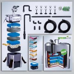 Jbl Cristalprofi E402 Greenline - Filters - 40 Tot 120 Liter