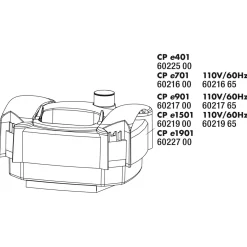 Jbl Cristalprofi E1901.2 Slangmoer - Filters - 2 stuks