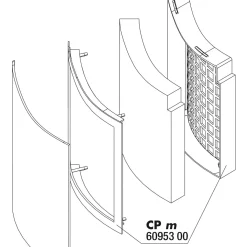 Jbl Cristalprofi M Greenlinde Houder Filterpad - Filters - 1 stuk