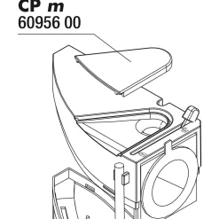 Jbl Cristalprofi M Greenline Afdekking Wateruitloop - Filters - 1 stuk