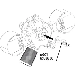 Jbl Proflora Dichting U001 - Bemesten - 2 stuks