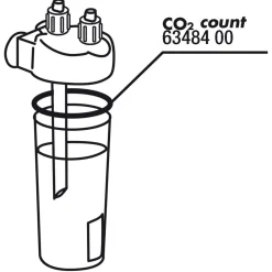 Jbl Proflora Dichting Voor Co2 Count - Bemesting - 1 stuk Voor Co2count