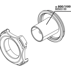 Jbl Proflow U800/1100 Afdekking+slangkoppeling - Waterpompen - 1 set