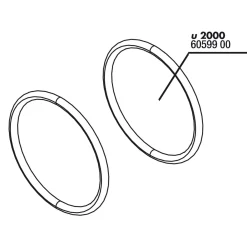 Jbl Proflow U2000 O-Ring - Waterpompen - 2 stuks