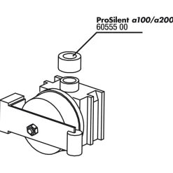 Jbl Prosilent A100/200 Dichting Membraanset - Luchtpompen - 2 stuks