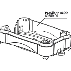 Jbl Prosilent A100 Onderste Behuizing - Luchtpompen - 1 stuk