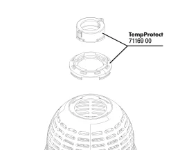Jbl Tempprotect Ii Houder-Set - Verwarming - 1 stuk