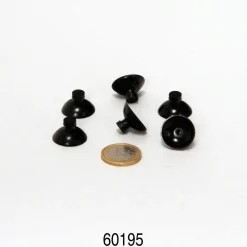 Jbl Topclean/Babyhome Air Zuignap - Aquarium Toebehoren - 6 stuks