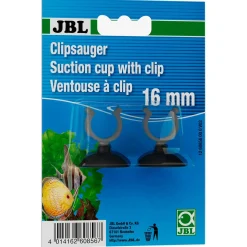 Jbl Universele Zuignap Met Klem - Aquarium Toebehoren - 16 mm 2 stuks