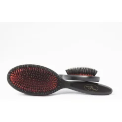 Jean Peau Borstel Middel Ovaal Bristle/Nylon Classic - Hondenvachtborstel - per stuk