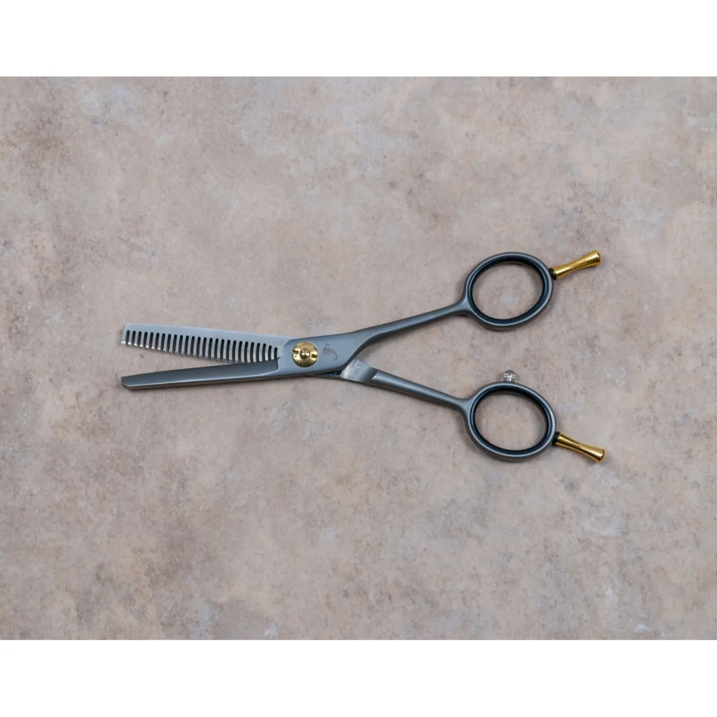 Jean Peau Effileerschaar Enkel 486-55 E - Hondenvachtschaar - 5.5 inch Enkel