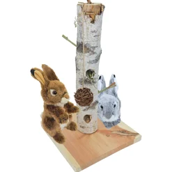 Jr Farm Activiteitenboom - Natuurlijk - Speelgoed - 39.3x17.7x58.5 cm