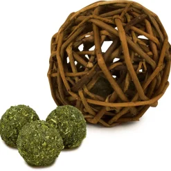 Jr Farm Catnip Wilgenbal - Kattenspeelgoed - Ø8x8 cm
