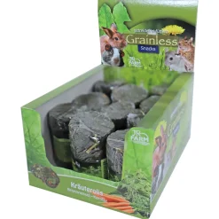 Jr Farm Grainless Brandnetel-Wortel Rol - Ruwvoer - 5x5x9 cm 80 g