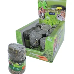 Jr Farm Grainless Brandnetel-Wortel Rol - Ruwvoer - 5x5x9 cm 80 g