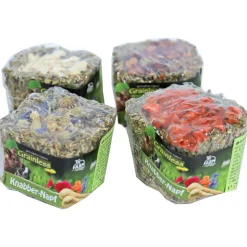 Jr Farm Grainless Knabbelbak Assorti - Ruwvoer - 5x5x5.5 cm 75 g