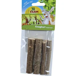 Jr Farm Knaaghout Hazelnoot - Ruwvoer - 9x3x18 cm 40 g