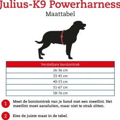 Julius-K9 Powerharness Camouflage - Hondenharnas