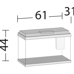 Juwel Aquarium Primo 70 61x31x44 cm - Aquaria