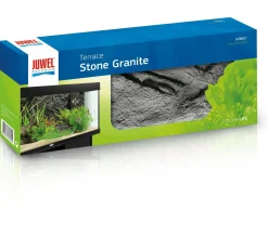 Juwel Terras Stone Granite - Aquarium - Achterwand - 36.6x7.4x15.3 cm Grijs
