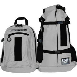 K9 Sport Sack Plus 2 Grijs - Hondenrugzak