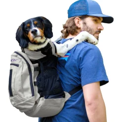 K9 Sport Sack Plus 2 Grijs - Hondenrugzak