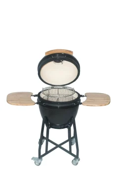 Kamado Keramische Bbq 18 Inch - Barbecue - 112x63.5x108 cm Zwart