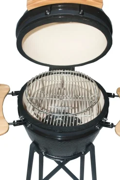 Kamado Keramische Bbq 18 Inch - Barbecue - 112x63.5x108 cm Zwart