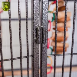 Keddoc Papegaaienkooi Colorado - Vogelverblijven - 106x65x163 cm Antraciet