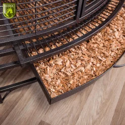 Keddoc Papegaaienkooi Ohio - Vogelverblijven - 91x64x168 cm Donkergrijs