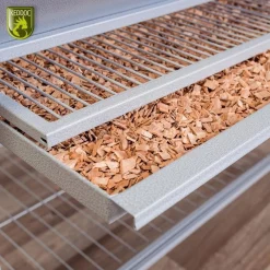 Keddoc Vogelkooi Alaska - Vogelverblijven - 86x55x164 cm Wit