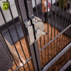 Keddoc Vogelkooi Alaska - Vogelverblijven - 86x55x164 cm Donkergrijs