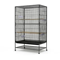 Keddoc Vogelkooi Super Home - Vogelverblijven - 94x58.4x152.4 cm Antraciet