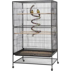Keddoc Vogelkooi Super Home - Vogelverblijven - 94x58.4x152.4 cm Antraciet