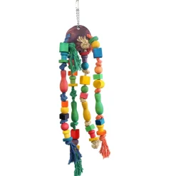 Keddoc Vogelspeelgoed Coco Legs - Vogelspeelgoed - 40x20x15 cm Multi-Color