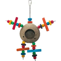 Keddoc Vogelspeelgoed Coco Fun - Vogelspeelgoed - 40x20x12 cm Multi-Color