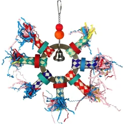 Keddoc Vogelspeelgoed Endurance - Vogelspeelgoed - 33x25x5 cm Multi-Color