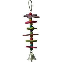 Keddoc Vogelspeelgoed Flowers - Vogelspeelgoed - 20x6x2 cm Multi-Color