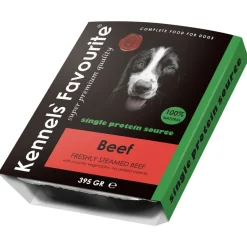 Kennels Favourite Freshly Steamed Irish Beef - Hondenvoer - Rund 395 g