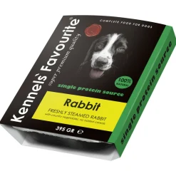 Kennels Favourite Freshly Steamed Rabbit - Hondenvoer - Konijn 395 g