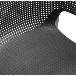 Keter Stoel Elisa - Tuinmeubelen - 62.5x57x79cm cm Antraciet Stapelbaar