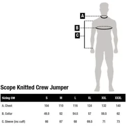 Kevin Nash Scope Knitted Crew Jumper M - Kleding -