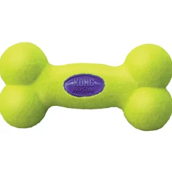 Kong Air Squeaker Bone Geel - Hondenspeelgoed