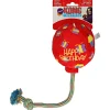 Kong Birthday Balloon - Hondenspeelgoed - Rood Medium