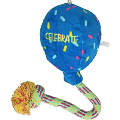 Kong Birthday Balloon - Hondenspeelgoed - Blauw Large